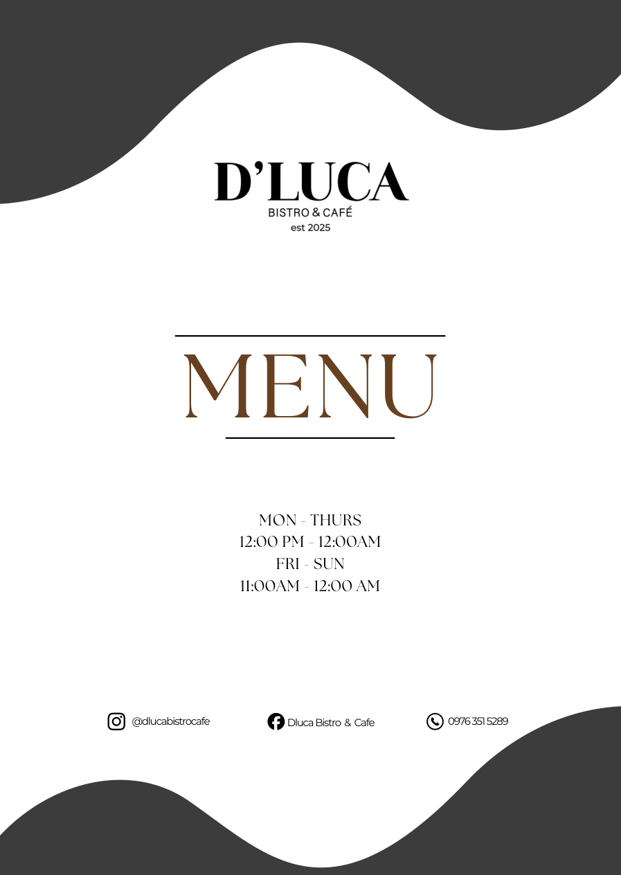 Menu page 1