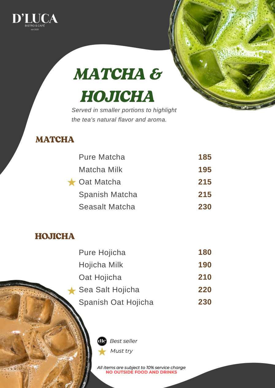 Menu page 10