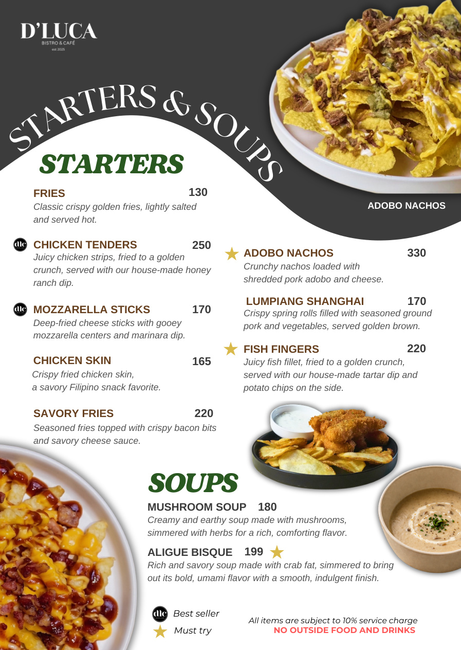 Menu page 2
