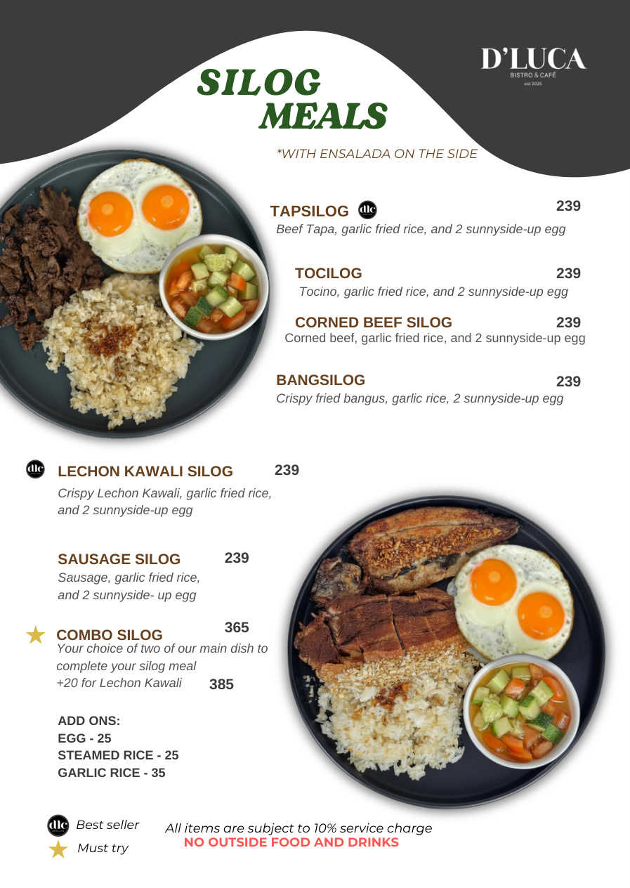 Menu page 4